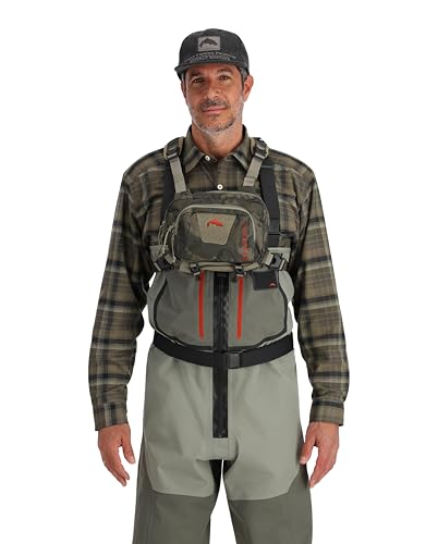 Simms Tributary Hybrid Chest Pack Regiment Camo Olive Drab Standard