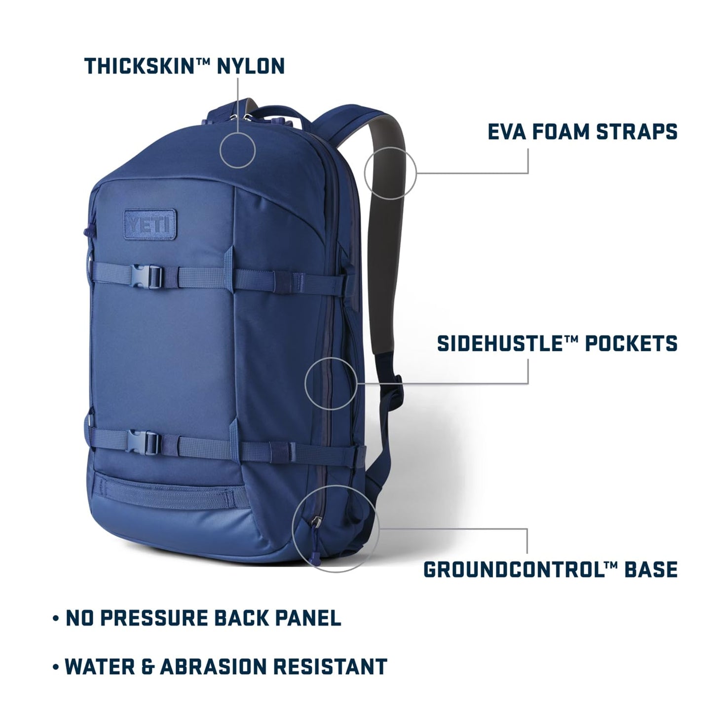 YETI Crossroads Backpack 27L, Rescue Red