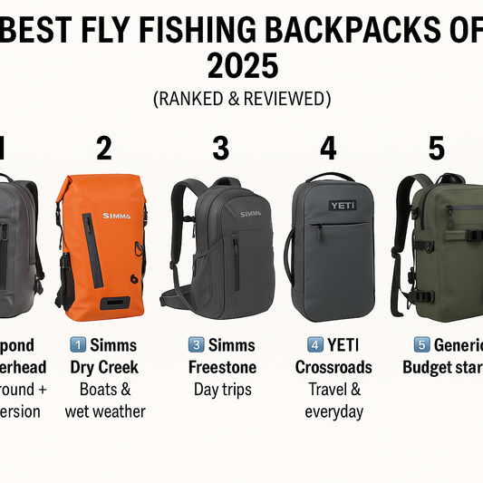 Best Fly Fishing Backpacks of 2025 (Ranked &amp; Reviewed)