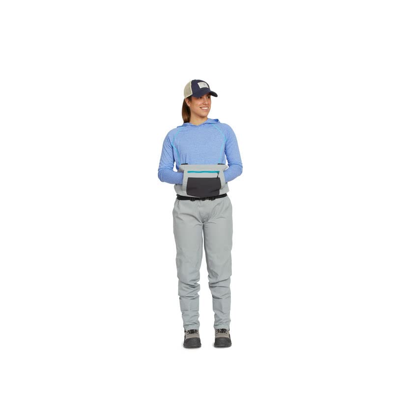 Orvis Clearwater Chest Waders for Women - Waterproof Fly Fishing Waders with Neoprene Booties, External Storage Pocket, Stone - L/Regular