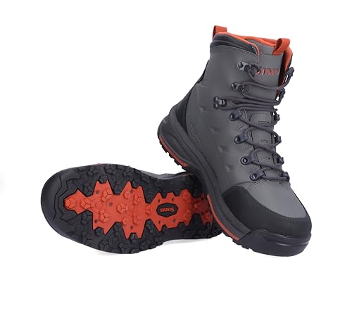 Simms Freestone Boot - Rubber Gunmetal 10