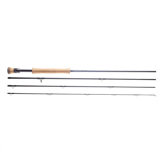 LAMSON | Guru Medium Fast Action 8wt Fly Fishing Rod | All-Water | 9 Foot 4-Piece W/Tube | W/Fighting Butt