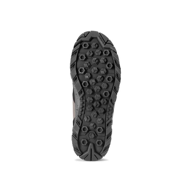 Orvis Clearwater Wading Boots for Men - Heavy Duty Men’s Fishing Waders with Toe Bumper and Aggressive Non Slip Lugs, Gravel - 10
