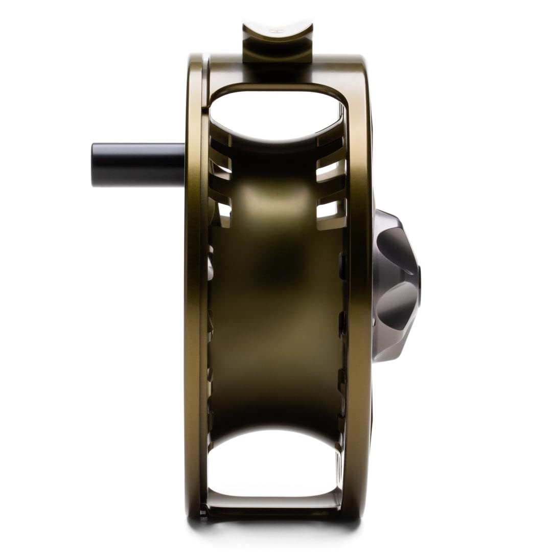 LAMSON | Guru S-Series -3+ Fly Fishing Reel | All-Water | Large Arbor, Fully CNC Machined/Anodized, Lightweight Durability | OG | 2wt 3wt 4wt Size