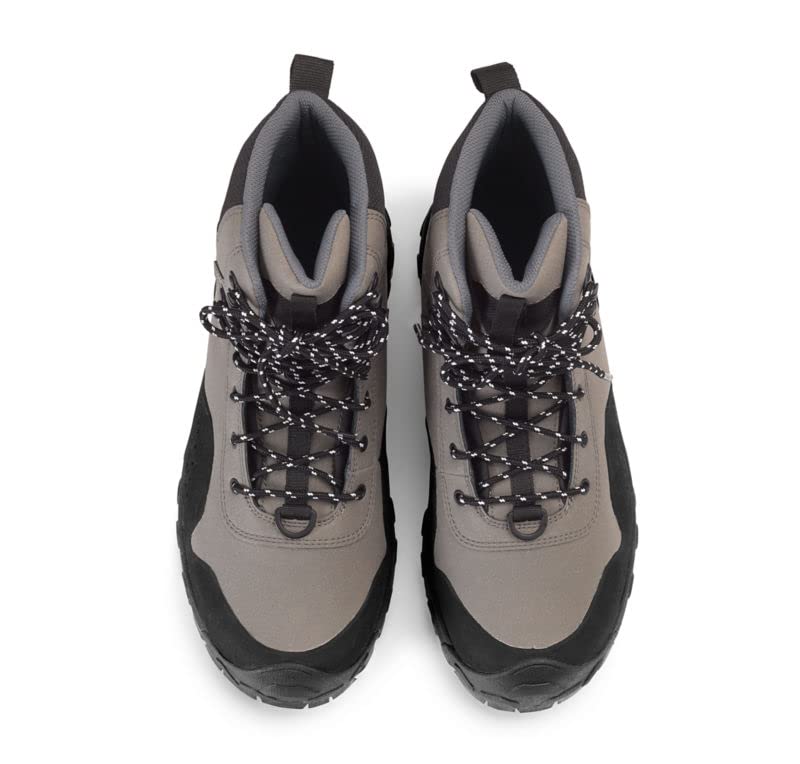 Orvis Clearwater Wading Boots for Men - Heavy Duty Men’s Fishing Waders with Toe Bumper and Aggressive Non Slip Lugs, Gravel - 10