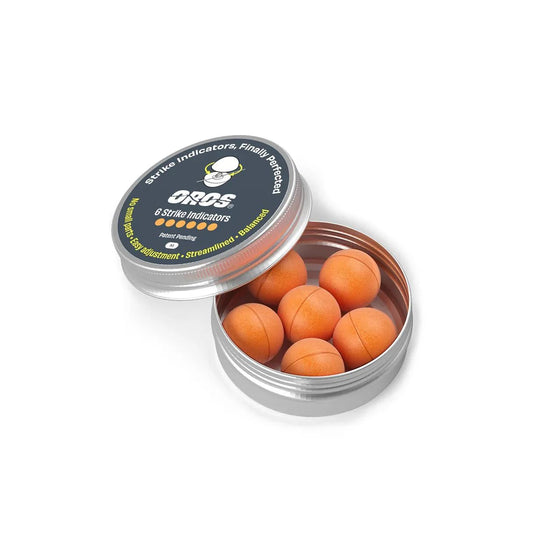 Strike Indicator 6-Pack (Small, Orange)