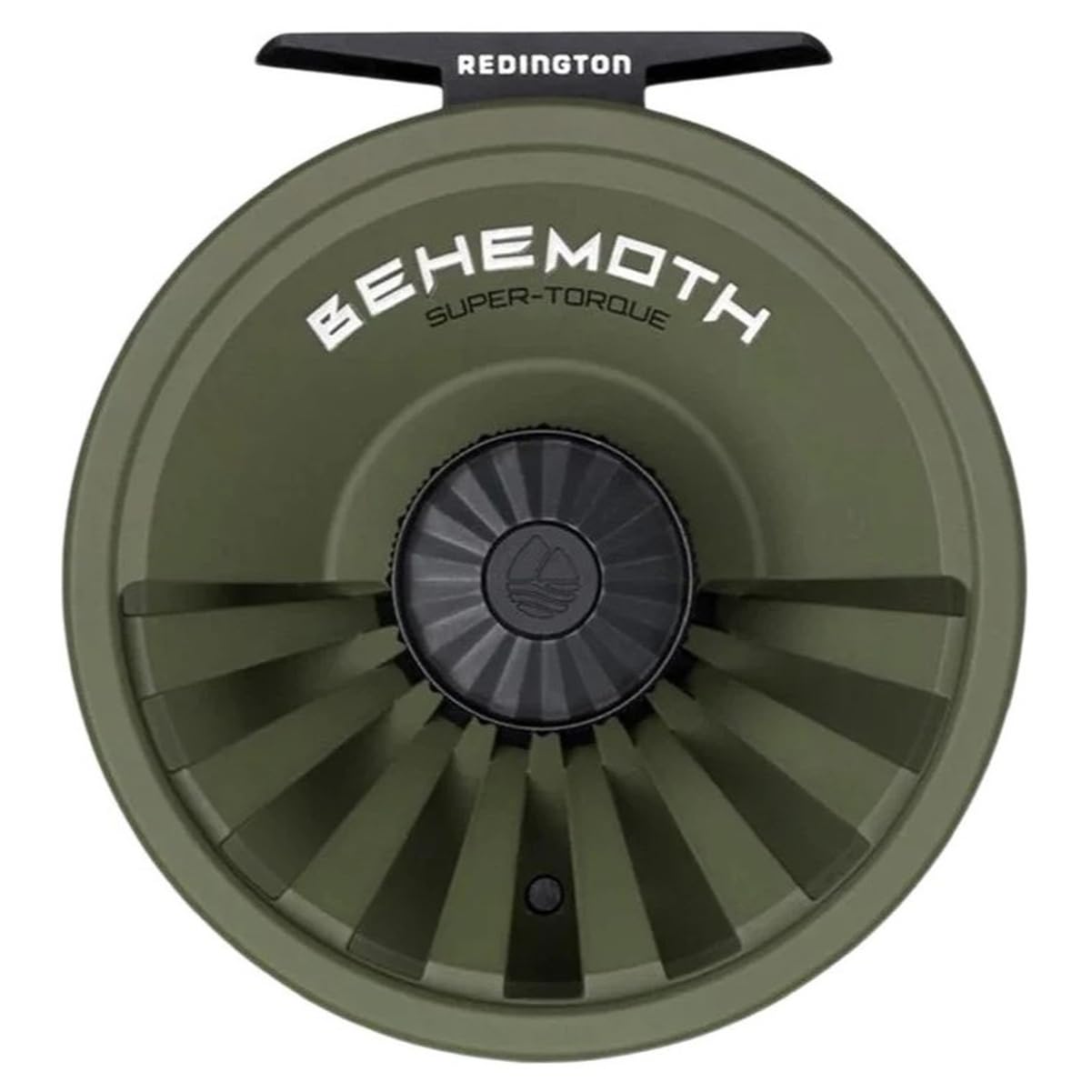 Redington Behemoth Fly Fishing Reel, Multipurpose Fly Reel for Freshwater and Saltwater, Large Arbor and Adjustable Drag, O.D. Green, 5/6
