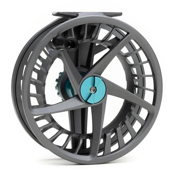 LAMSON | Liquid Max Combo 8wt. Fast Action Fly Fishing Rod and Reel | Saltwater + All Water | Cordura Travel Tube & Padded Reel Case | 9 Foot 4-Piece | Fighting Butt | Fly Line Not Included