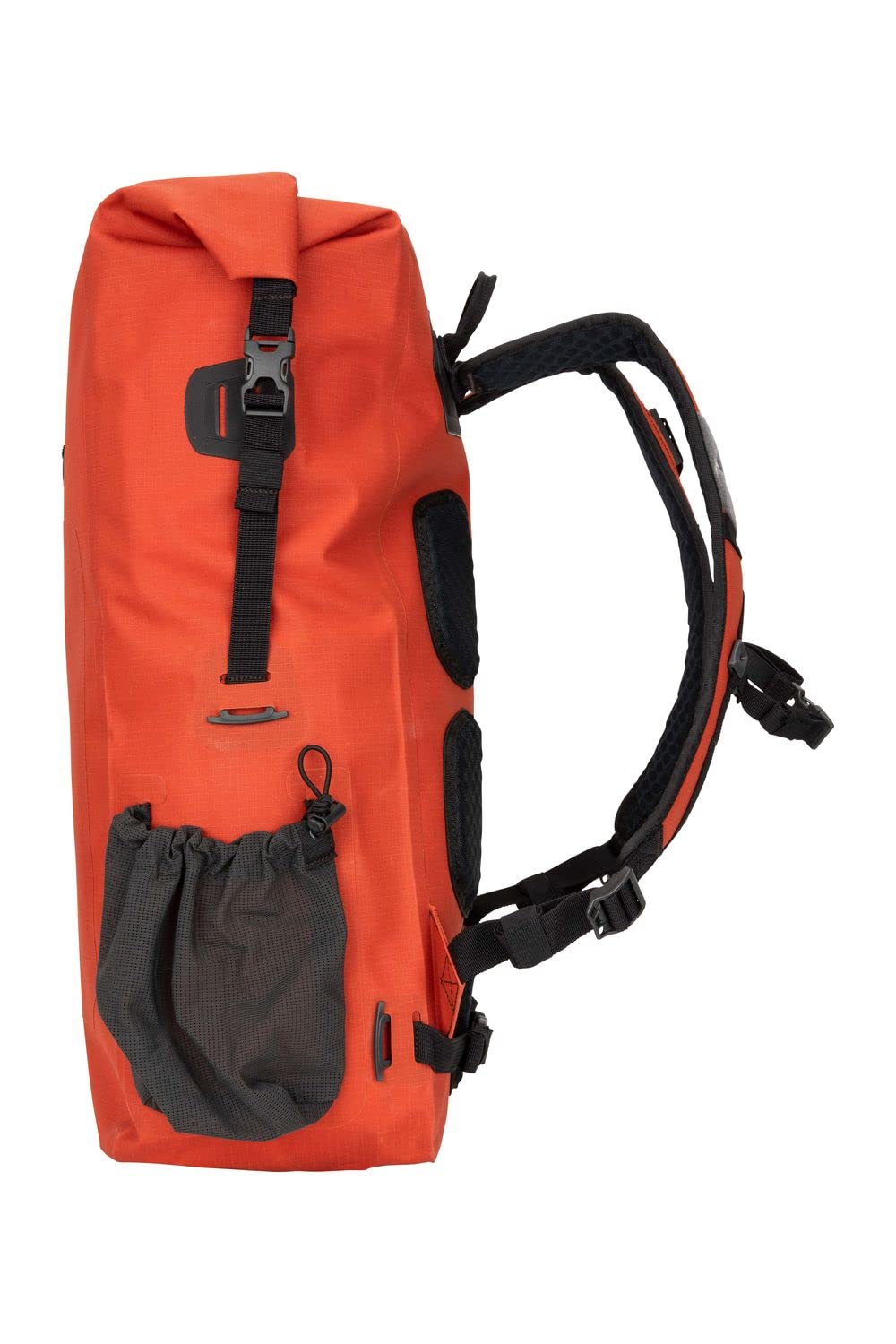 Simms Dry Creek Roll Top Backpack, Waterproof Bag, Simms Orange