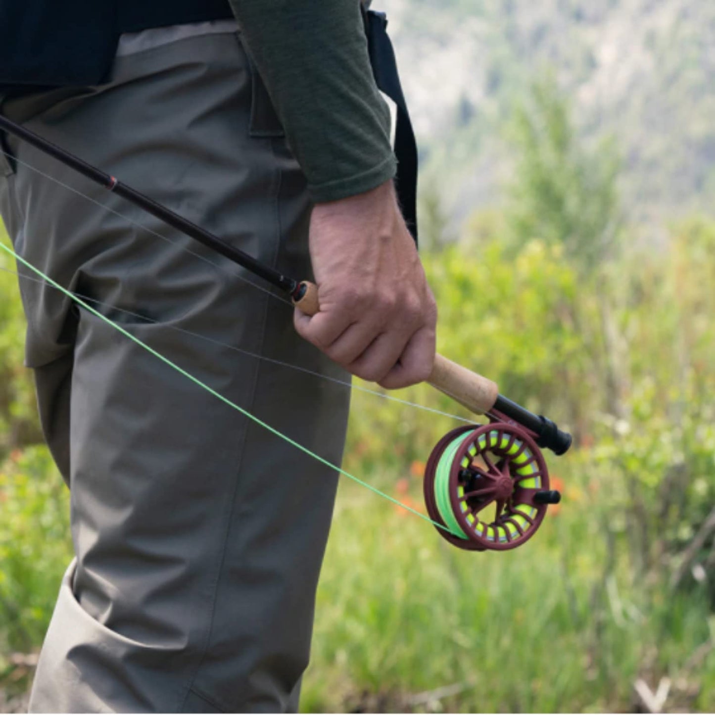 Redington Run Fly Reel, Lightweight Design for Trout, Freshwater Fishing, Carbon Fiber Drag System, Sand, 7/8 Weight