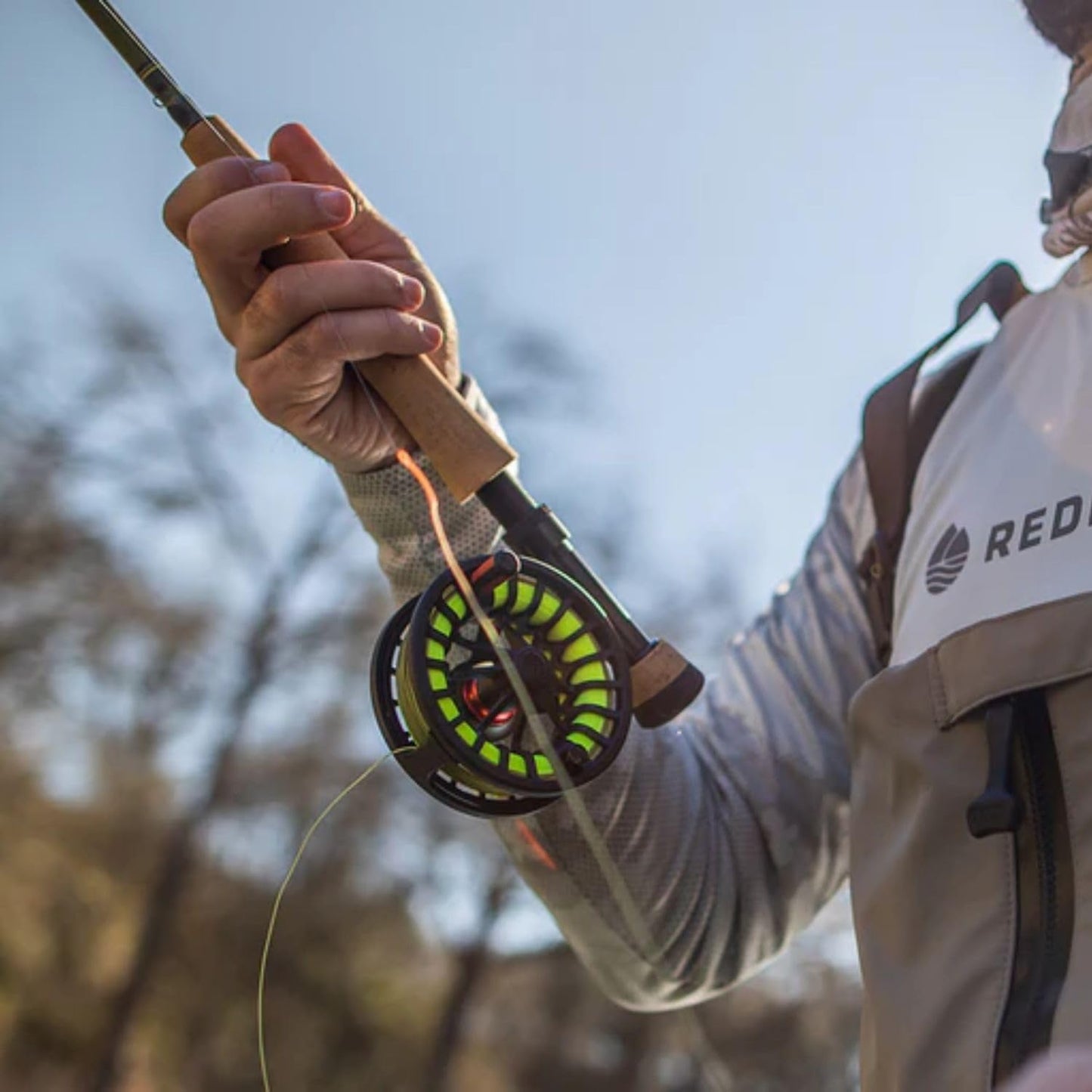 Redington Euro Nymph Fly Fishing Field Kit, 10' Medium Action Rod and Run Reel, Euro Nymph Fly Line, Carrying Case