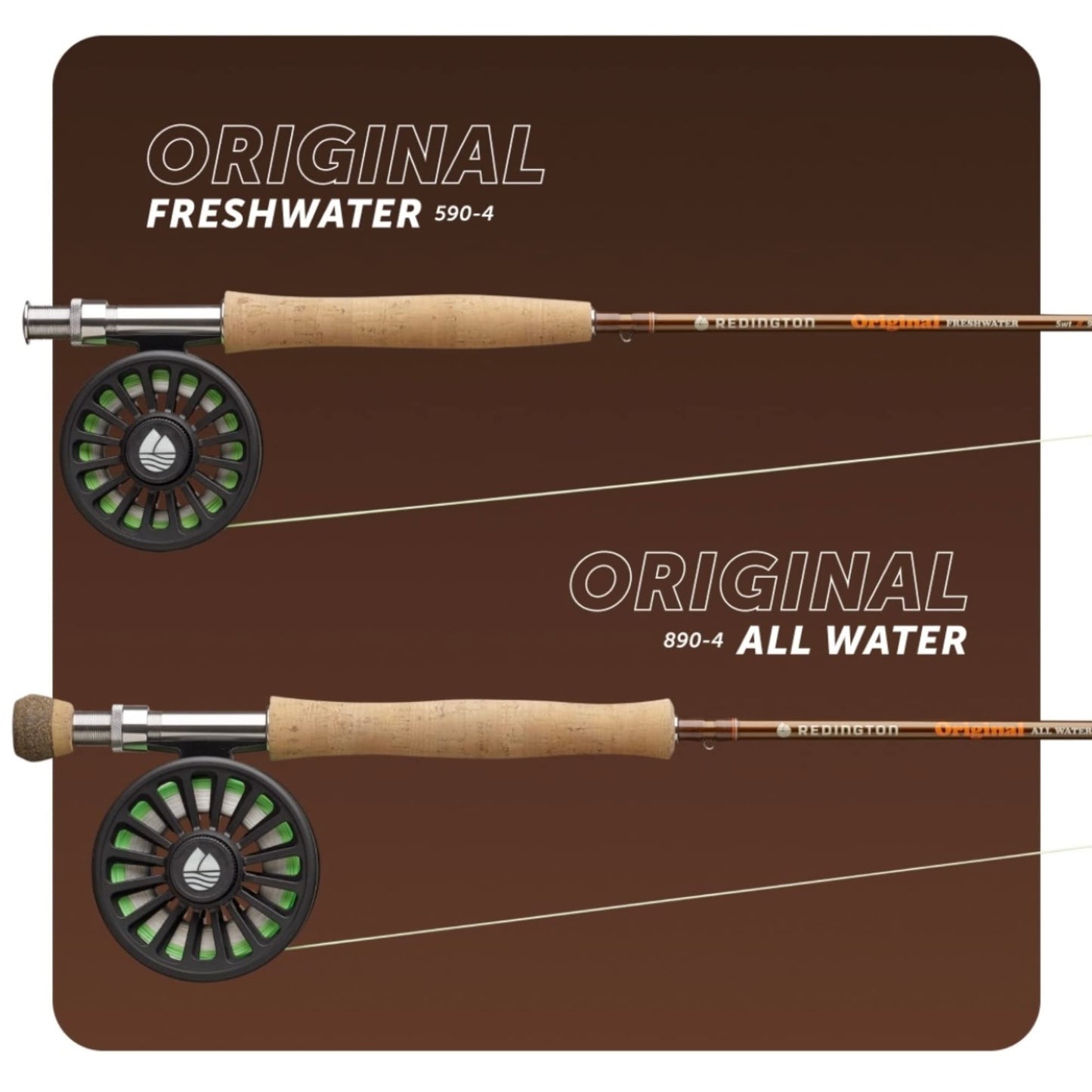 Redington Freshwater Fly Fishing Kit 5WT 9'0" Combo and Rio Products 20pc Stillwater Freshwater Fly Assortment Bundle