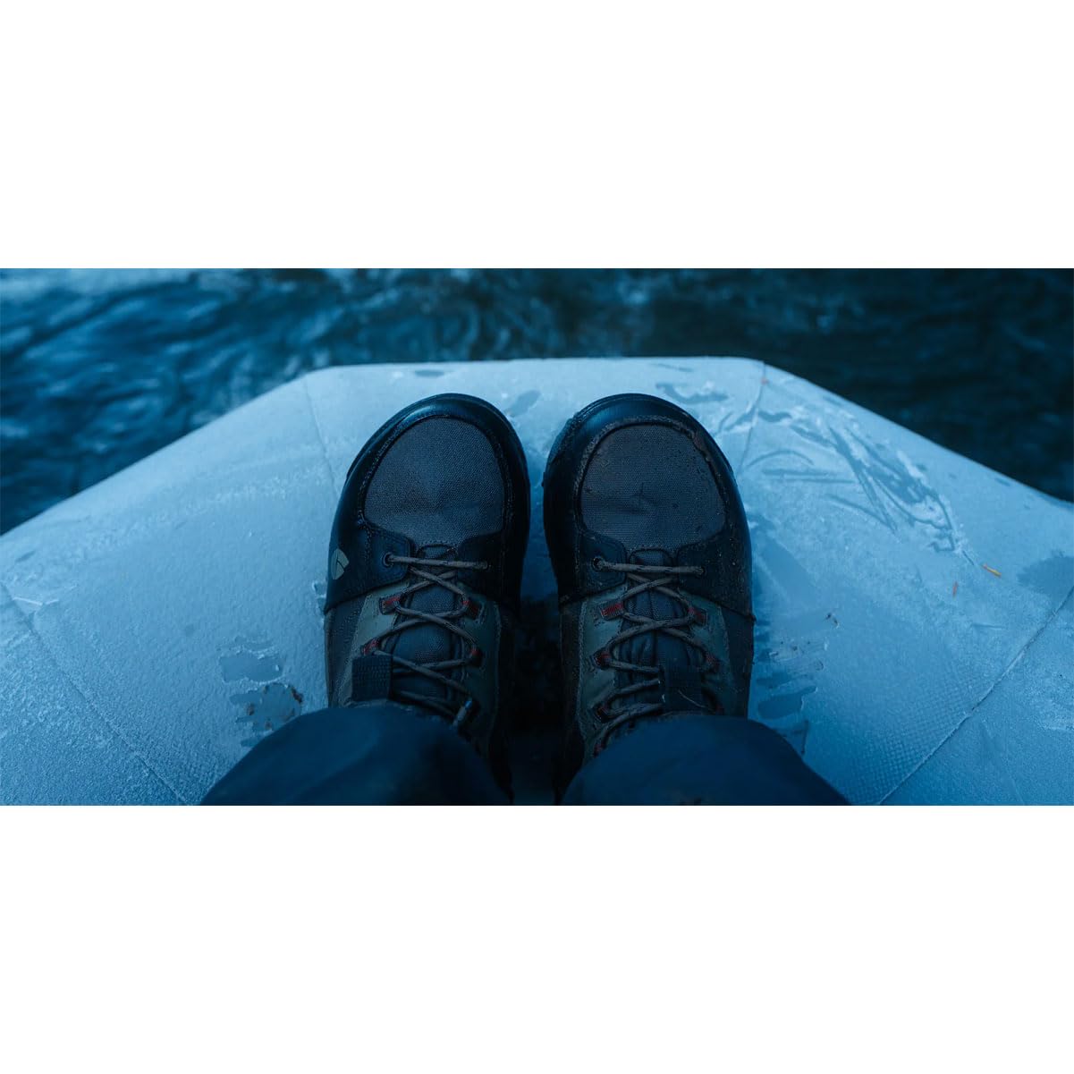Redington Benchmark Wading Boots for Men - Sticky Rubber Sole Designed for Fly Fishing - Quick Drying and Abrasion Resistant - Ridge - Size 8
