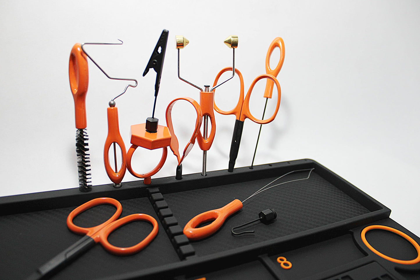 Tinfish Tackle Co. Deluxe Fly Tying Tool Kit | 9 Pc | for Beginner or Expert |