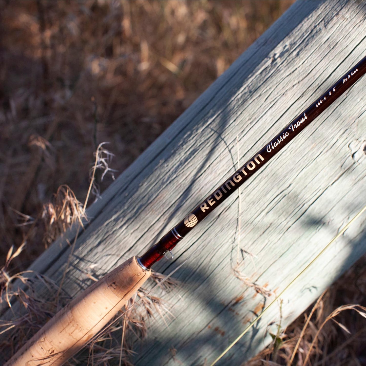 Redington Classic Trout Freshwater Fly Fishing Rod - Moderate Action 4-Piece Fly Rod - Case Included - 4WT 8'6"