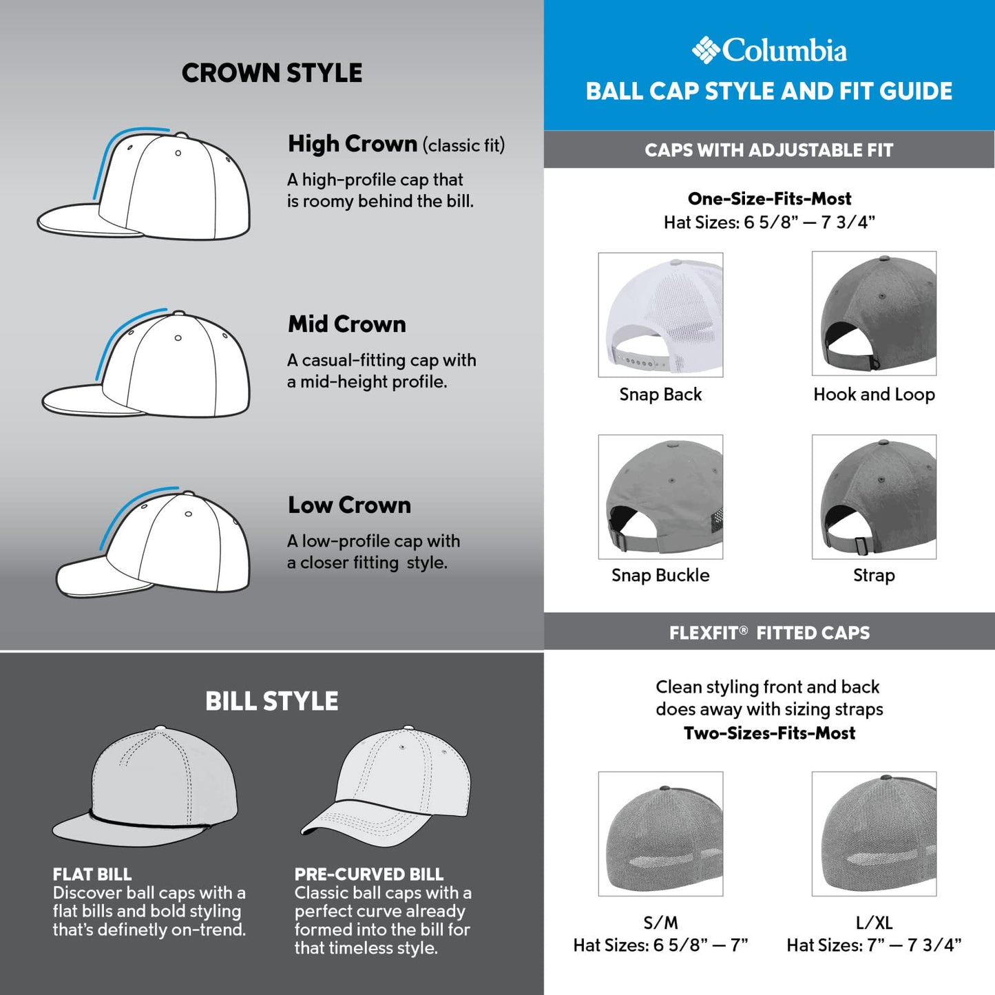 Columbia Unisex PFG Fish Flag Mesh Ball Cap, Vivid Blue/Cool Grey/US Fish Flag, XX-Large