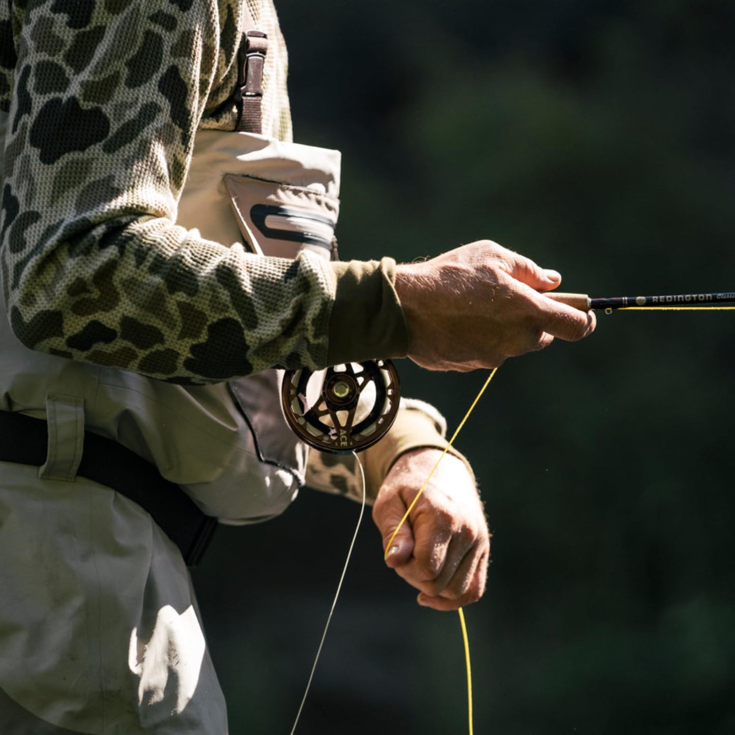 Redington Classic Trout Freshwater Fly Fishing Rod - Moderate Action 4-Piece Fly Rod - Case Included - 4WT 8'6"