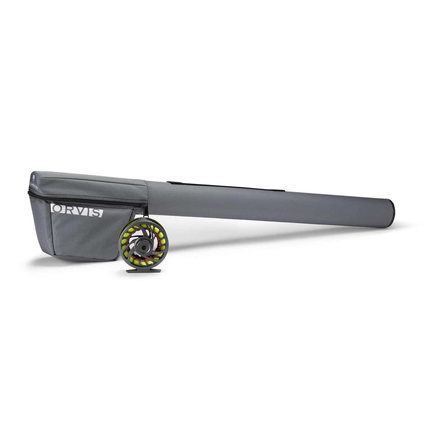 Orvis Clearwater Fly Rod Outfit - Fishing Rod and Reel Combo Starter Kit, Grey - 8 Line WTS., 9", 4 pc, Arbor Reel