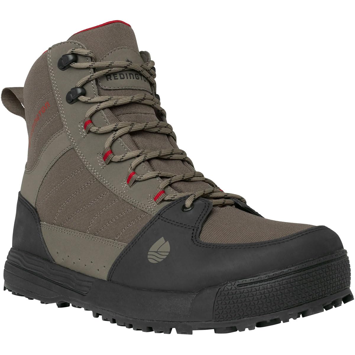 Redington Benchmark Wading Boots for Men - Sticky Rubber Sole Designed for Fly Fishing - Quick Drying and Abrasion Resistant - Ridge - Size 8